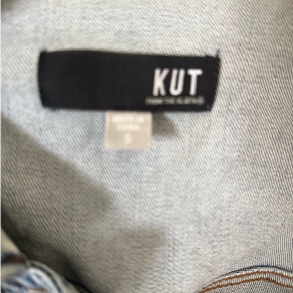 Kut from the Kloth Jacqueline Denim Jacket Size Small - Picture 6 of 7